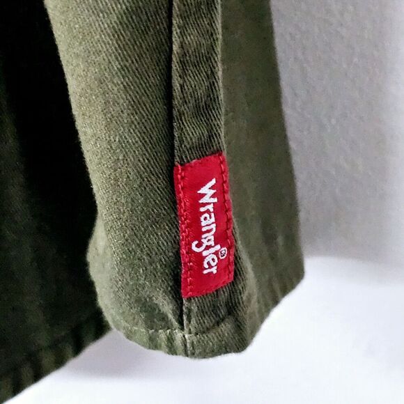 Wrangler Men's Shirt Button Down Short Sleeve Relaxed Fit Size 3XL Stretch - Picture 4 of 6